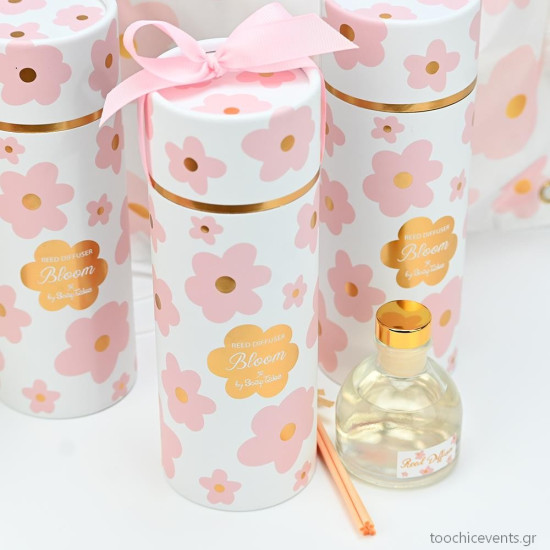 Μπομπονιέρα Αρωματικό χώρου pink bloom για κορίτσι 